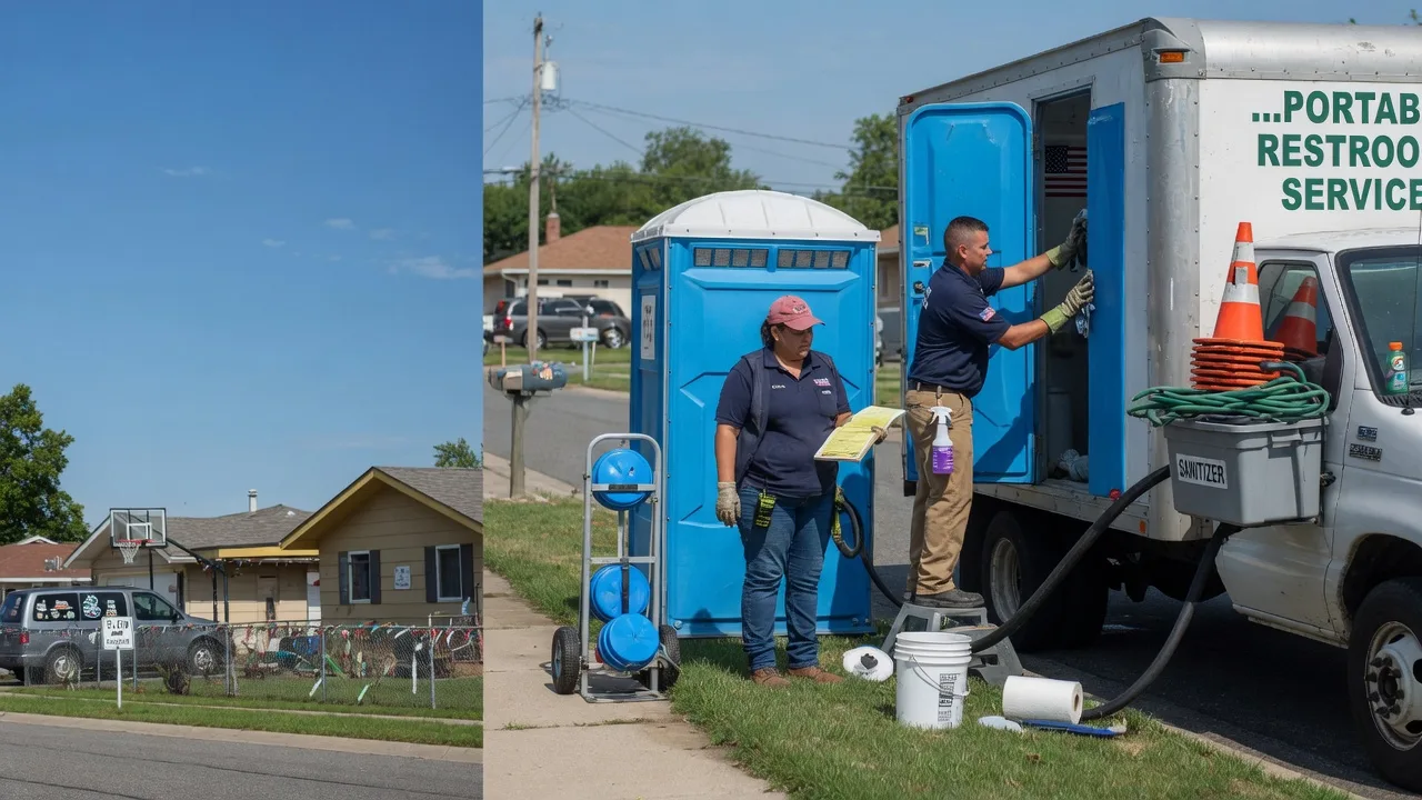 Portable Toilet Rental in New Cambria, MO near me